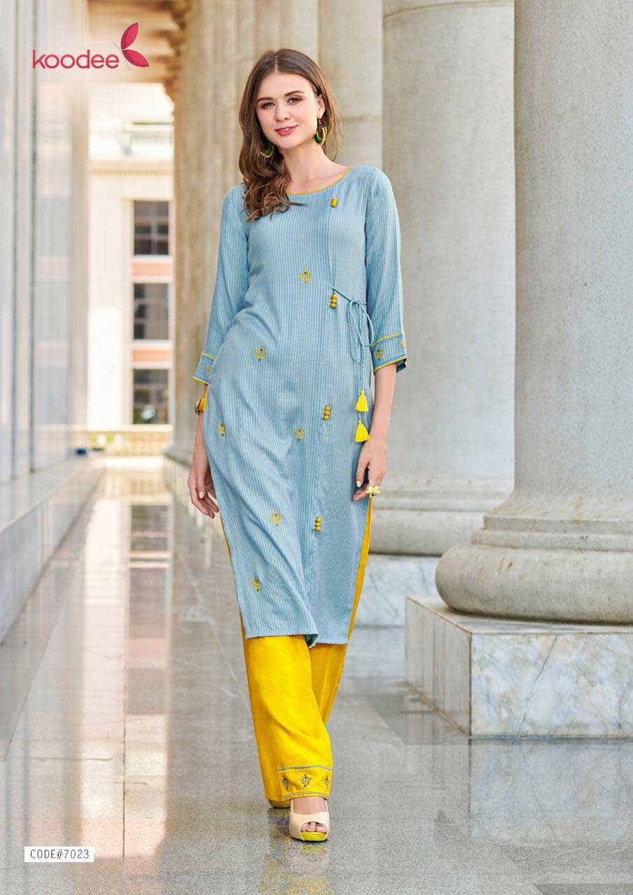Pahechan-5 Rayon Plazza Kurti Catalogue Set Pahechan-5 Rayon Plazza Kurti Catalogue Set